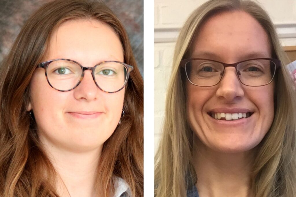 Sofia Rosén och Lisa Göransson.