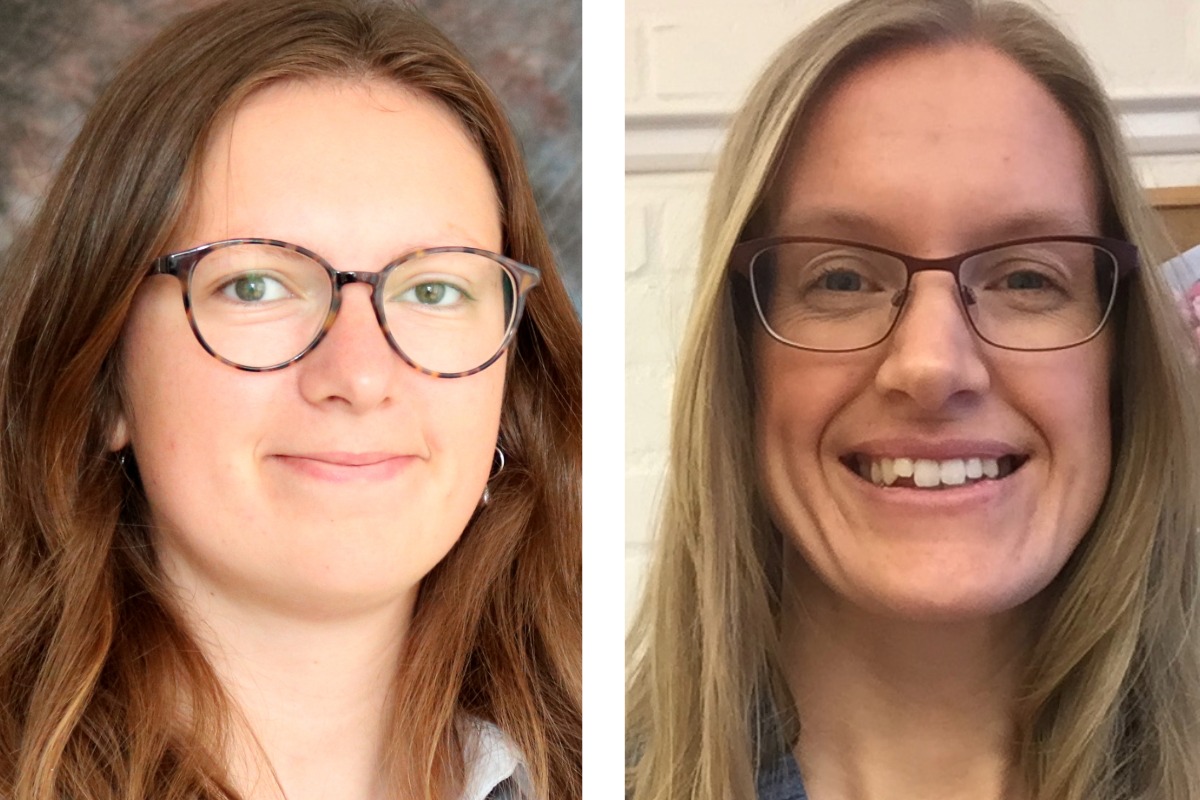 Sofia Rosén och Lisa Göransson.